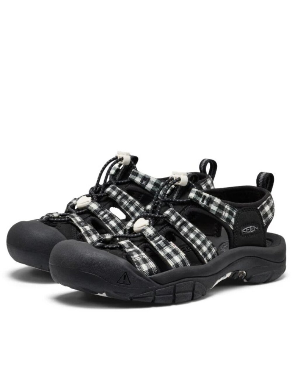 NIB Keen Women's Newport Retro Black/Gingham